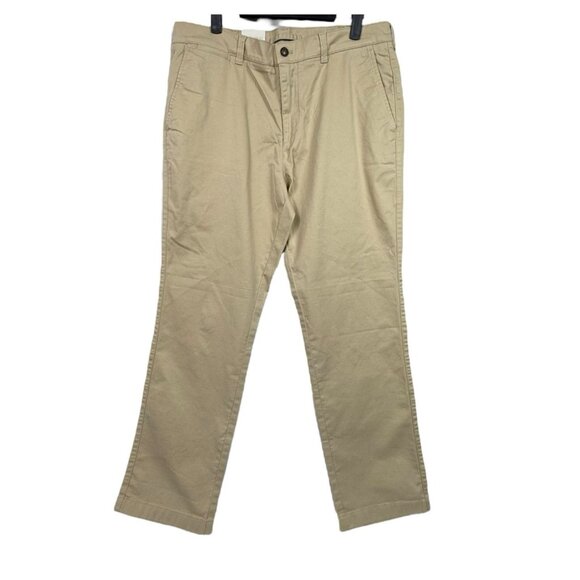 Duck Head Chino Khaki Pants Men’s 35x30 Tan Sand Stretch NWT